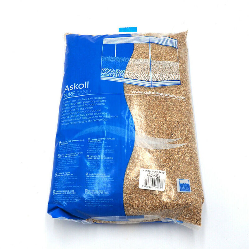 Askoll Pure Sand River Quarzo Grana Fine 4kg Askoll Pure Sand River Quarzo Grana Fine 4kg